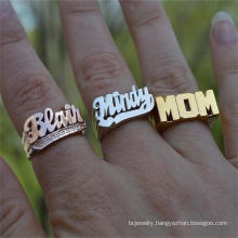 Family Ring for Men Women Custom Name Ring Personalized Jewelry Adjustable Couple Mother Baby Gift